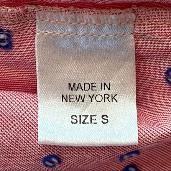 Petersyn Pink Hannah Dainty Print Off-the-Shoulder Blouse Size Small - Picture 12 of 16